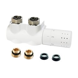 Robinet thermostatique auto-équilibrants AutoSar Thermod Design L234015001 Blanc