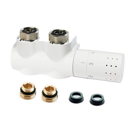 Robinet thermostatique auto-équilibrants AutoSar Thermod Design L234015001 Blanc