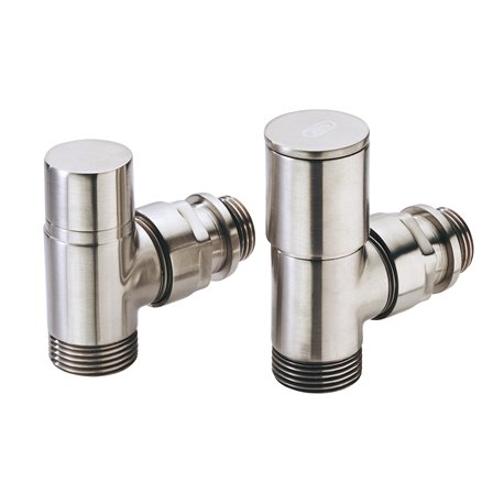 Kit robinet manuel ''Sphère'' corps équerre + raccord de Réglage S418404 Chromé