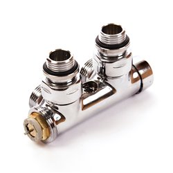 Robinet thermostatique à connexion centrale design 748015 Chromé