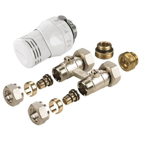 kit Senso pour radiateurs à robinetterie intégrée RK100100 Blanc