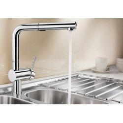Mitigeur cuisine Linus-S Vario 518406 Chromé Orientable
