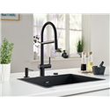 Mitigeur cuisine Active Semi Pro à douchette Noir mat 056648