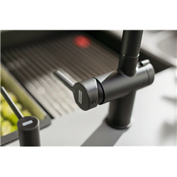 Mitigeur cuisine Active Twist à douchette Noir Mat 172409