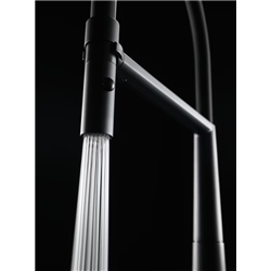 Mitigeur cuisine Icon Semi Pro à douchette Noir mat 276725