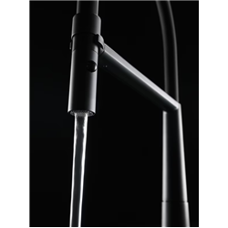 Mitigeur cuisine Icon Semi Pro à douchette Noir mat 276725