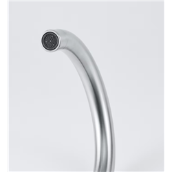 Mitigeur cuisine Leda Neo à bec Inox 728805