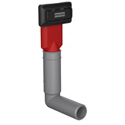 Trop-plein pour cuve sous-plan Kubus 2.0 KNG 110 noir mat 178661
