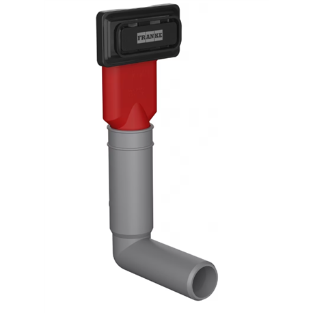 Trop-plein pour cuve sous-plan Kubus 2.0 KNG 110 noir mat 178661