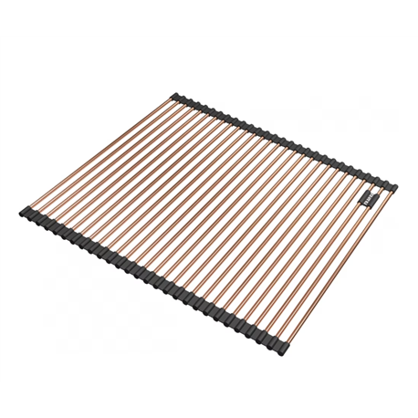 Egouttoir pour évier Rollmat déroulant Taille L Cuivre 084108