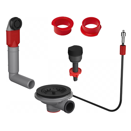 Vidage pour évier noir automatique, pour évier Urban UBG 610-78 094626