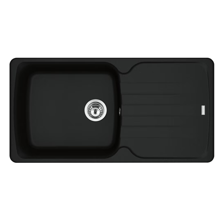 Evier Antea Fragranit+ AZG 611-XL Noir mat 