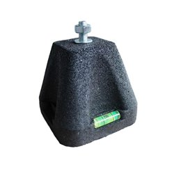 Plot support sol pour 140 kg écrou hexagonal M10