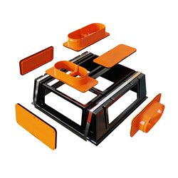 Caisson pour plénum modulable 600x600 mm