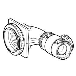 Lot de 10 appliques 90° FlowFit pour réservoir à encastrer Ø 12 mm 620.890.00.1