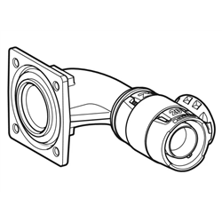 Lot de 5 appliques 90° FlowFit pour réservoir à encastrer Ø 15 mm 620.791.00.1