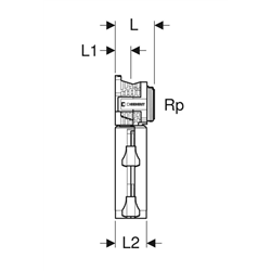 Boîte de raccordement 90° Flowfit Ø 15 mm 651.681.00.3