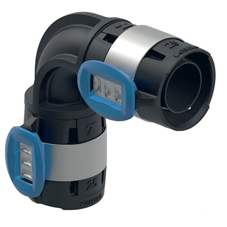 Lot de 5 coudes FlowFit Ø 25 mm 620.073.00.1 Lot de 5 coudes FlowFit Ø 25 mm 620.073.00.1