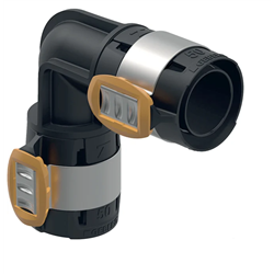 Lot de 5 coudes FlowFit Ø 40 mm 620.075.00.1