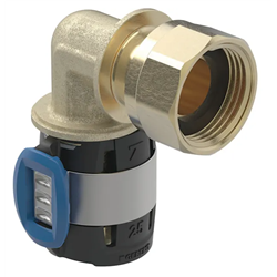 Lot de 5 coudes raccord 90° FlowFit avec écrou de serrage Ø 20 mm 620.693.00.1