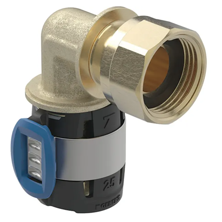 Lot de 5 coudes raccord 90° FlowFit avec écrou de serrage Ø 20 mm 620.693.00.1 Lot de 5 coudes raccord 90° FlowFit avec écrou de serrage Ø 20 mm 620.693.00.1