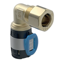 Coude 90° FlowFit avec raccord à compression Ø 15/12 mm 620.701.00.1
