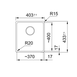Evier Maris Fragranit MRG 110-37 Stone vidage automatique 282214