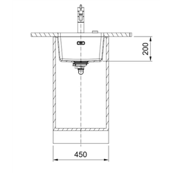 Evier Maris Fragranit MRG 110-37 Stone vidage automatique 282214