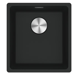 Evier Maris Fragranit MRG 110-37 Noir mat vidage automatique 282238