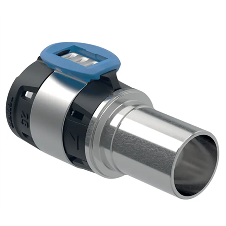 Raccord FlowFit sur Mapress, avec tube à insérer, acier inoxydable Ø 12 mm 620.250.00.1 Raccord FlowFit sur Mapress, avec tube à insérer, acier inoxydable Ø 12 mm 620.250.00.1