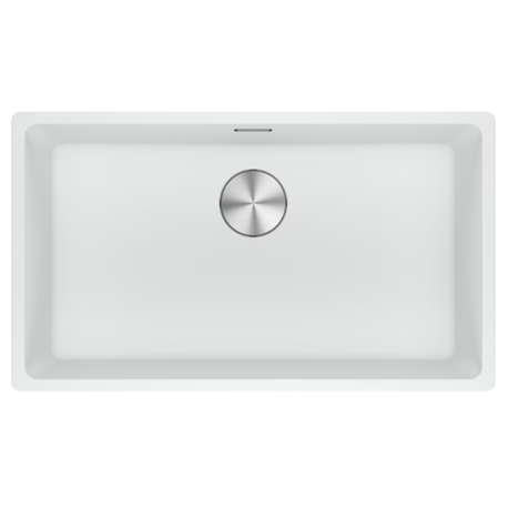 Evier Maris Fragranit MRG 110-72 Blanc vidage automatique 282702