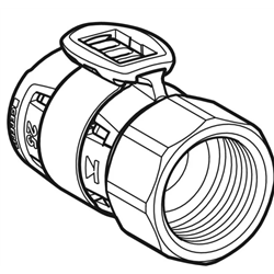 Raccord FlowFit avec filetage femelle Ø 50/65 mm 620.416.00.1