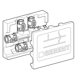 Raccord croisé FlowFit avec boîtier d’isolation Ø 20/12/15 mm 619.302.00.1