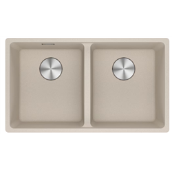 Evier Maris Fragranit MRG 120-35-35 Café Crème vidage automatique 282894