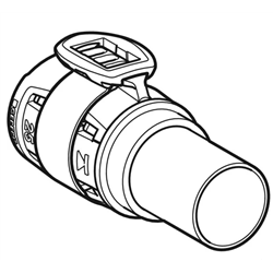 Raccord Flowfit sur raccord à compression sur tube en cuivre Ø 20 mm 620.722.00.1