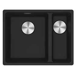Evier Maris Fragranit MRG 160-34-15 Noir mat vidage automatique 282870