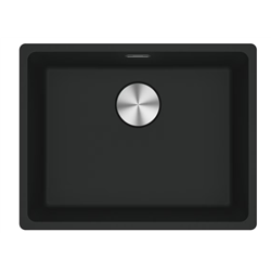 Evier Maris Fragranit MRG 210-52 Noir mat vidage automatique 280777