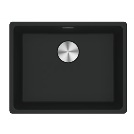 Evier Maris Fragranit MRG 210-52 Noir mat vidage manuel 280753