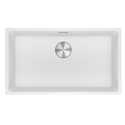 Evier Maris Fragranit MRG 210-72 Blanc vidage manuel 281026