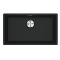 Evier Maris Fragranit MRG 210-72 Noir mat vidage automatique 281033