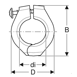 Lot de 2 Packs de fixations par point fixe 75 mm 619.737.00.1