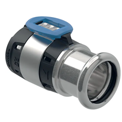 Raccord FlowFit sur Mapress, avec manchon à sertir, acier inoxydable Ø 32 mm 620.337.00.1