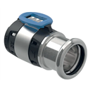 Raccord FlowFit sur Mapress, avec manchon à sertir, acier inoxydable Ø 32 mm 620.337.00.1