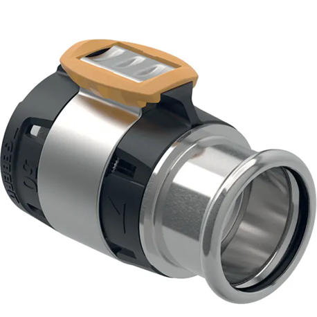 Raccord FlowFit sur Mapress, avec manchon à sertir, acier inoxydable Ø 40 mm 620.338.00.1 Raccord FlowFit sur Mapress, avec manchon à sertir, acier inoxydable Ø 40 mm 620.338.00.1