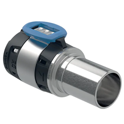 Raccord FlowFit Mapress, avec tube à insérer, acier inoxydable Ø 15/20 mm 620.252.00.1