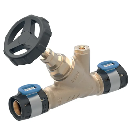 Robinet d'arrêt à siège incliné FlowFit Ø 20 mm 619.832.00.1