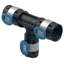 Lot de 5 tés réduit FlowFit Ø 25/20/25 mm 620.143.00.1