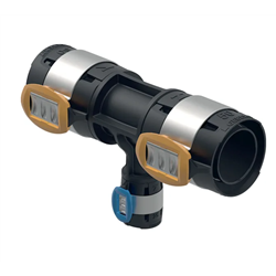 Té réduit FlowFit Ø 40/25/40 mm 620.125.00.1