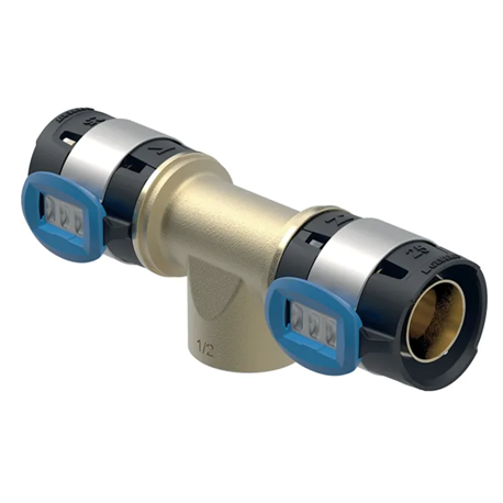 Lot de 5 tés FlowFit avec filetage femelle Ø 25 mm 620.173.00.1 Lot de 5 tés FlowFit avec filetage femelle Ø 25 mm 620.173.00.1