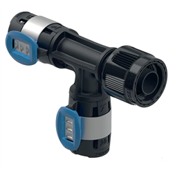 Lot de 5 tés FlowFit avec MasterFix, embranchement Ø 15 mm 620.781.00.1